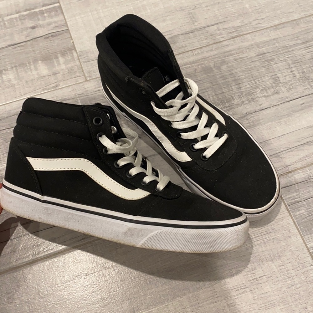 Vans high top sneakers